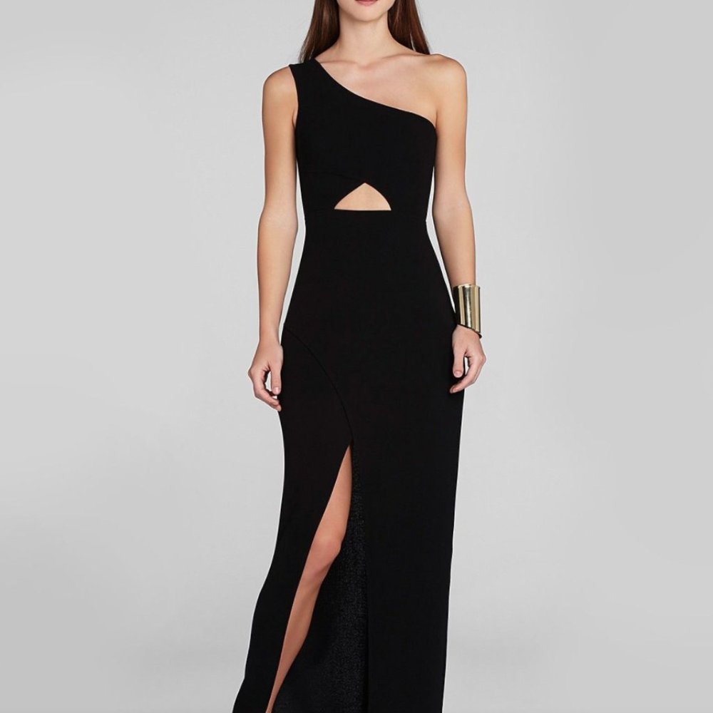 BCBGMAXAZRIA Gown - Kauri One Shoulder Cutout